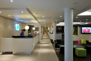 Holiday Inn Express Dundee - reception by Occa Design