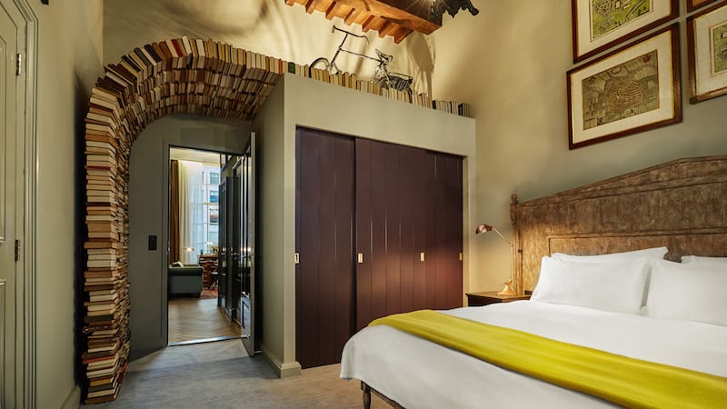 Pulitzer Hotel featured in Hotels We Love Blog Post by Occa Design