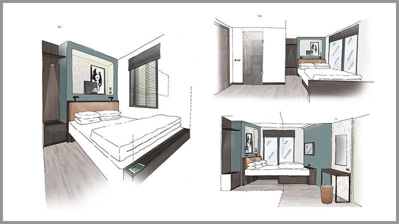 The East London Hotel - Bedroom by Occa Design