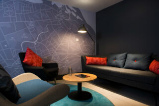 Holiday Inn Express Edinburgh Waterfront - Reception Area by Occa Design