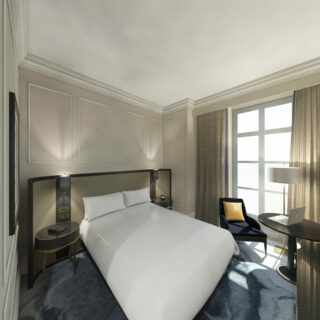 Hilton London Euston - bedroom by Occa Design