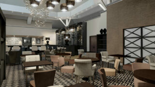 Holiday Inn Aberdeen AEC Public Areas - Bar by Occa Design