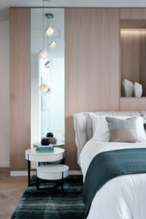 elegant bedroom interior design by OCCA
